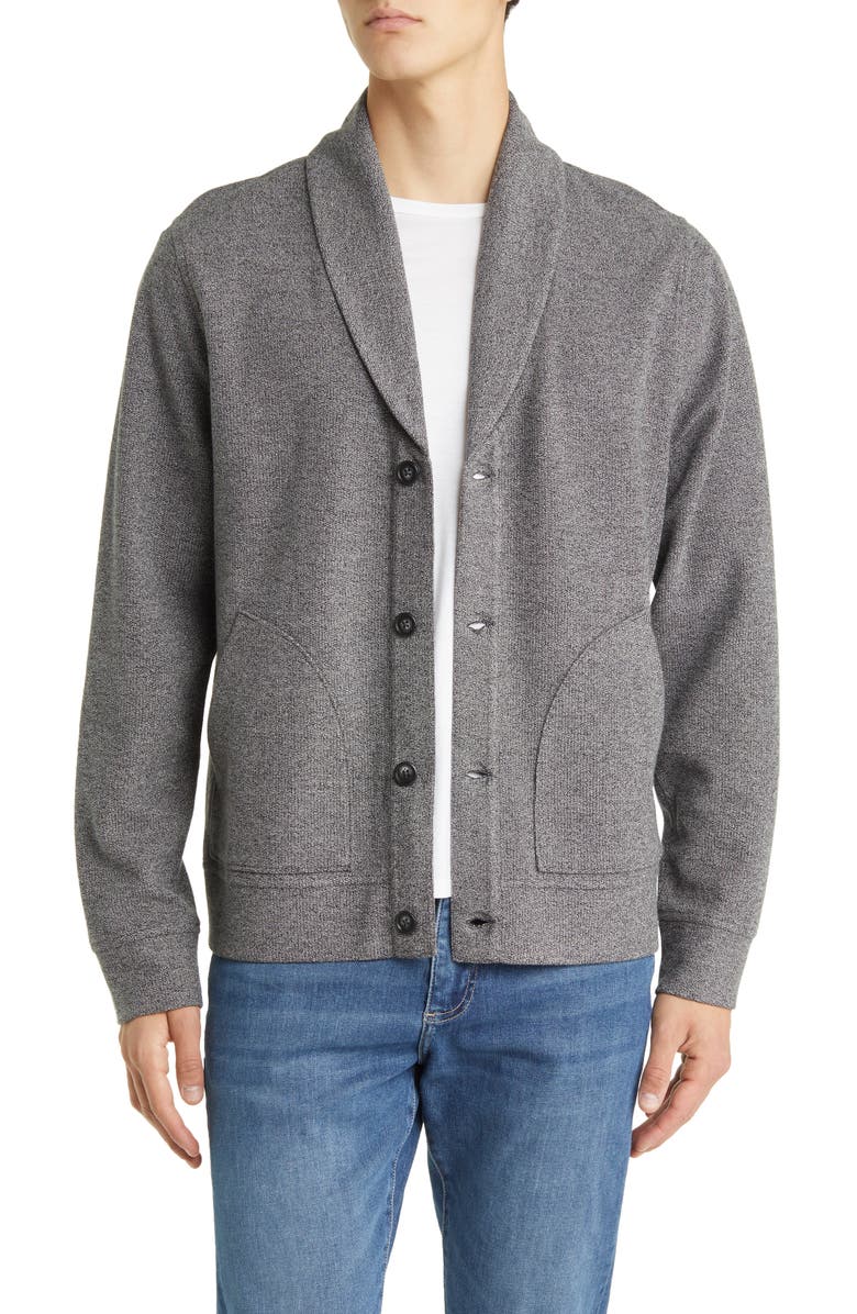 Treasure & Bond Textured Shawl Collar Cardigan, Main, color, 