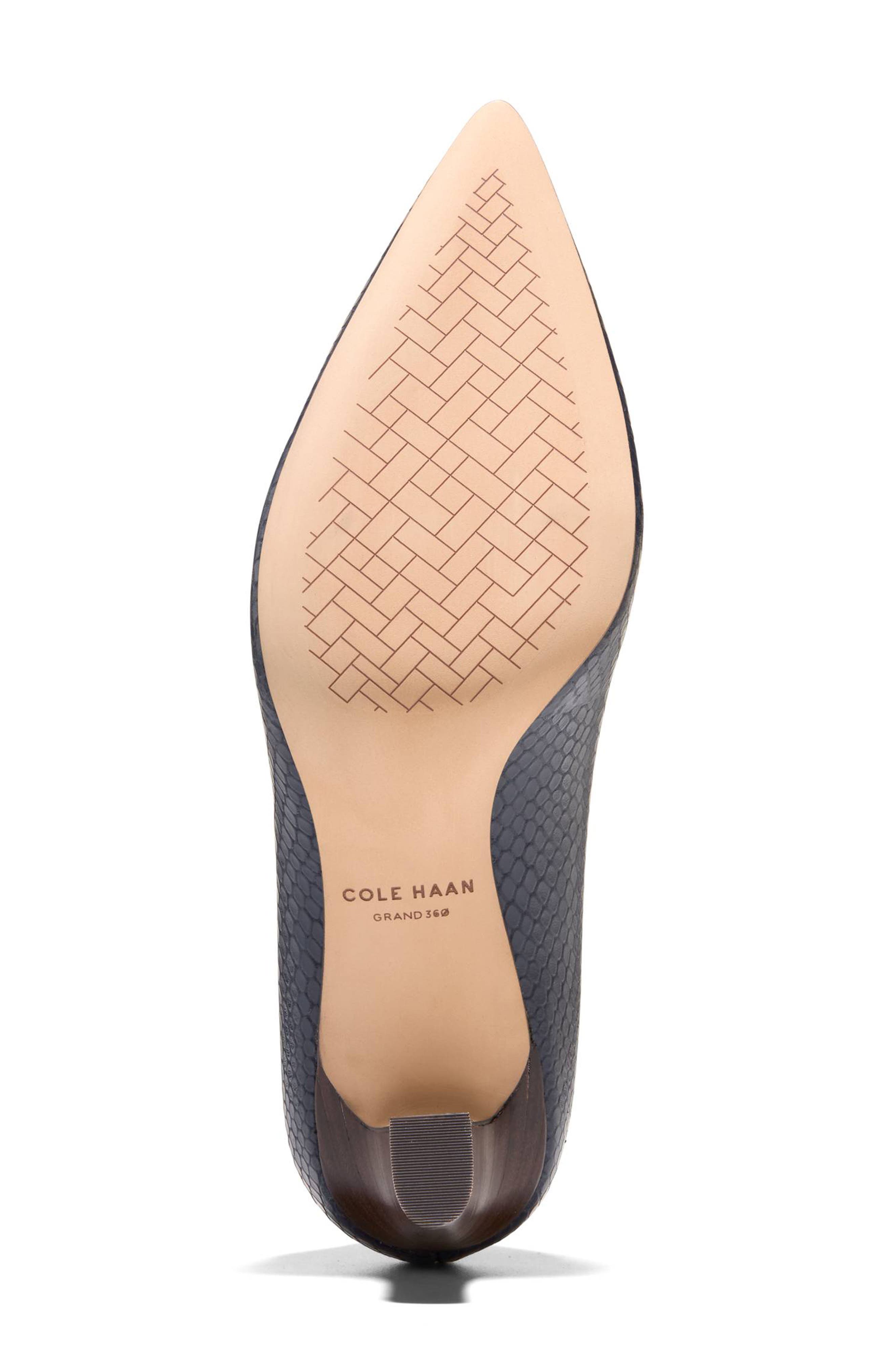 Cole Haan Mylah Snakeskin Embossed Pump, Alternate, color, 