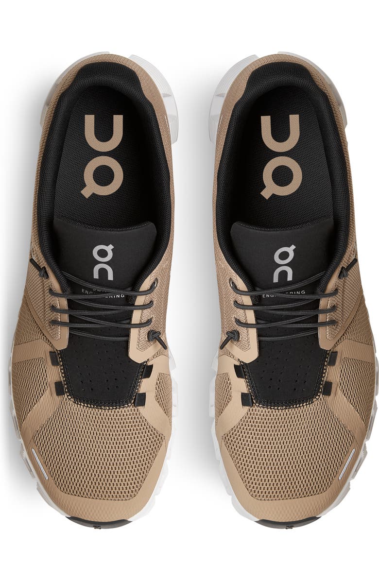 On Cloud 5 Running Shoe, Alternate, color, Chai/Magnet