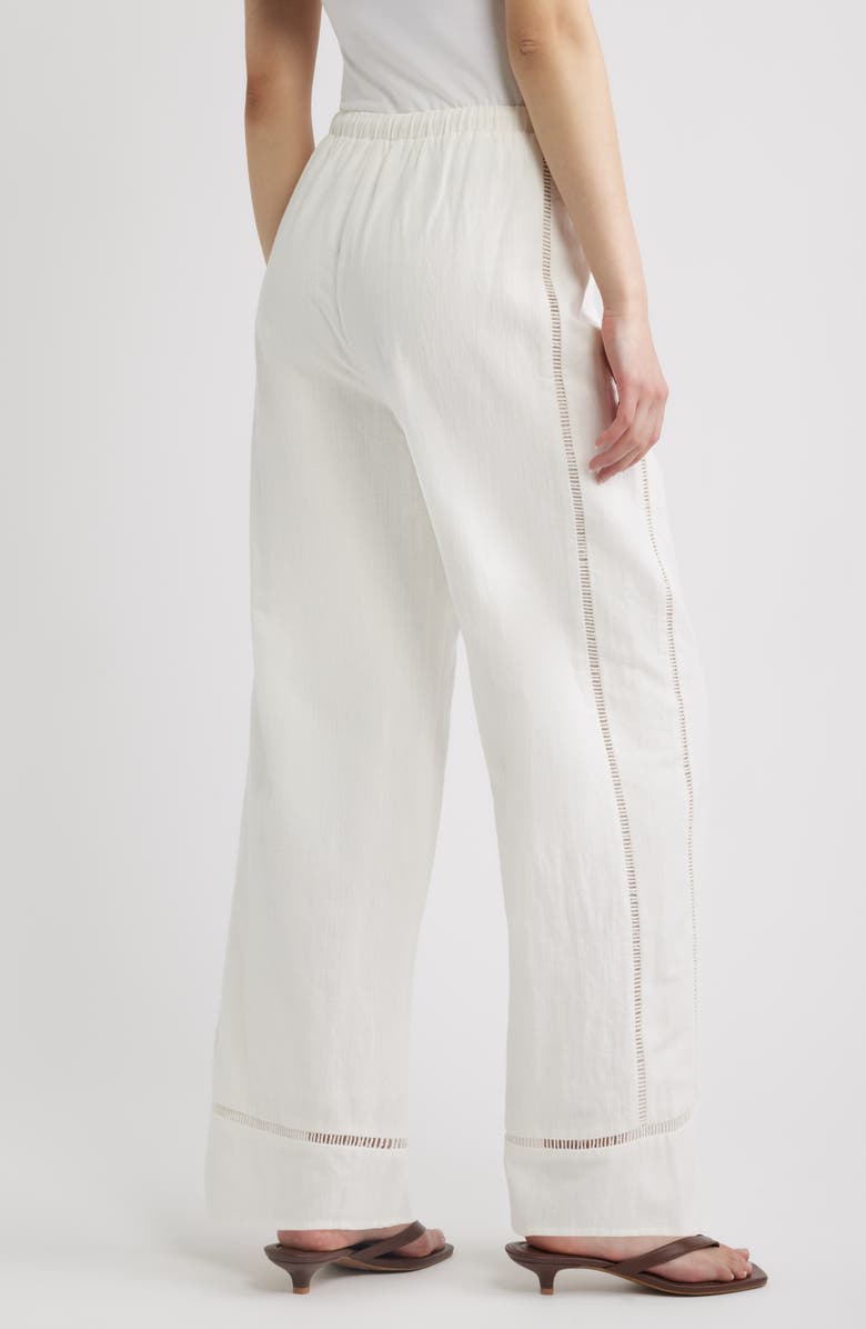 A.REN Siena Wide Leg Pants, Alternate, color, Off White