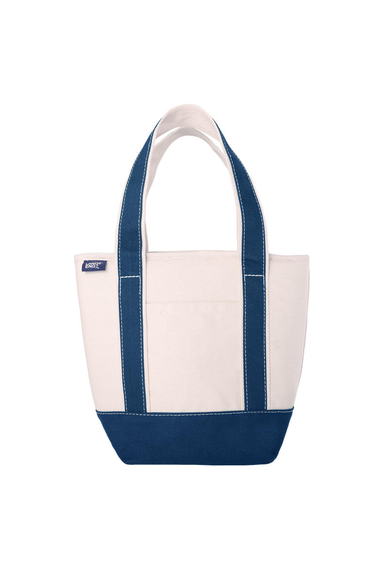 Small Insulated Tote Bag with Zip Closure, Travel Cooler Bag for the Pool, Park, and Day Trips, Main, color, Navy