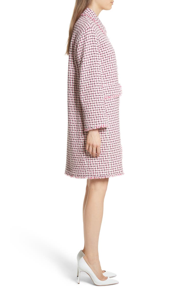 Kate Spade New York tweed coat, Alternate, color,