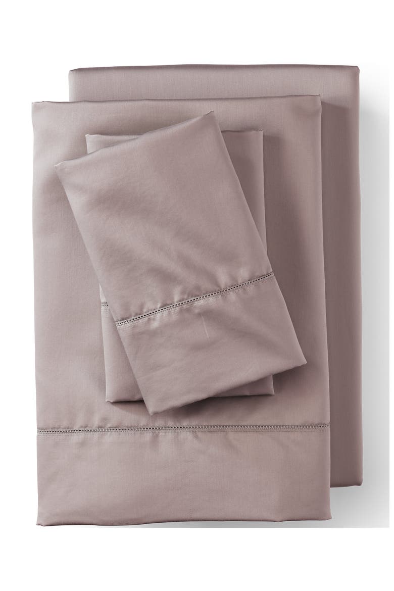 700 Thread Count Luxe Sateen Egyptian Cotton No Iron Bed Sheet Set, Main, color, Moon Flower