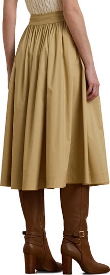 Cotton Blend Skirt