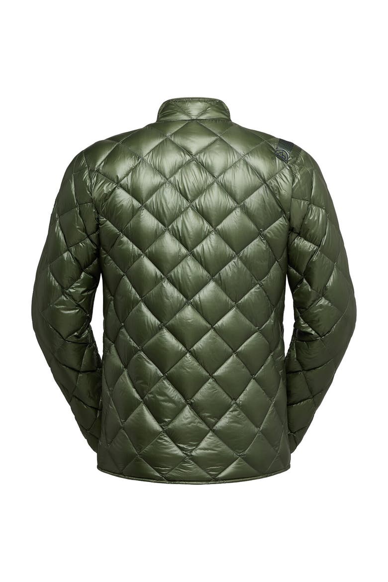 Lumina 100 Down Jacket - Men's, Alternate, color, Cypress/Night Sky
