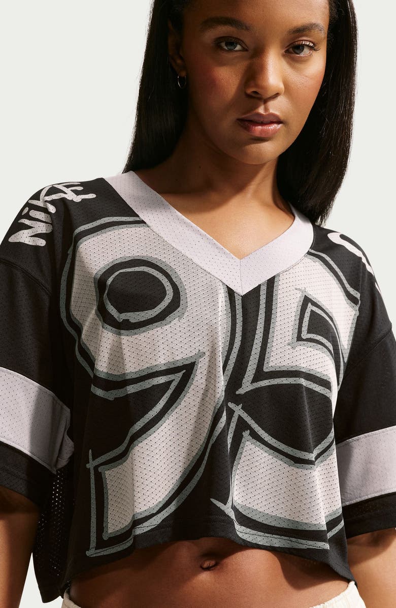 Nike Sportswear Oversize Crop Jersey, Alternate, color, 
