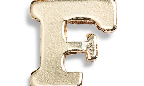 Nashelle Initial Charm In Gold Fill - F