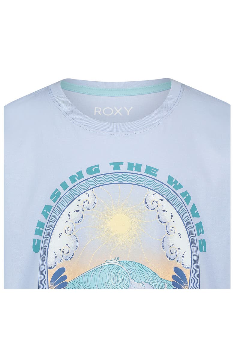 Kids' Chasing Waves Oversize Graphic T-Shirt, Alternate, color, WINDSURFER