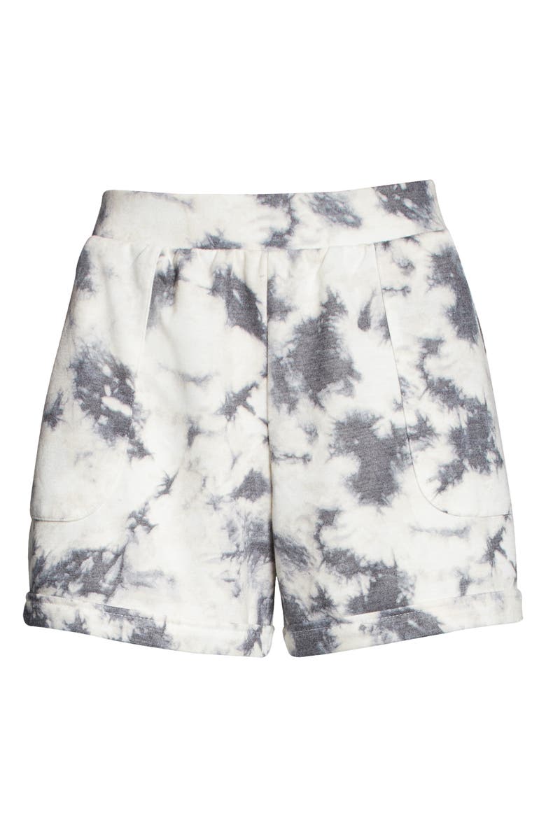 Refinery29 Double Knit Lounge Shorts, Alternate, color, 