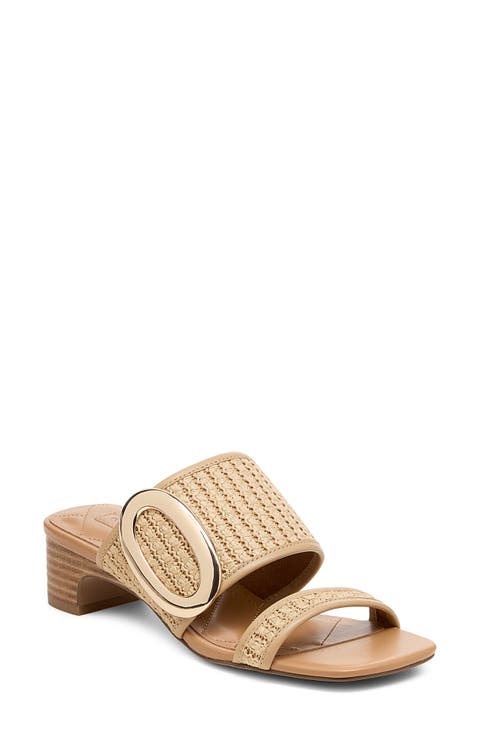 Ava Block Heel Sandal (Women)