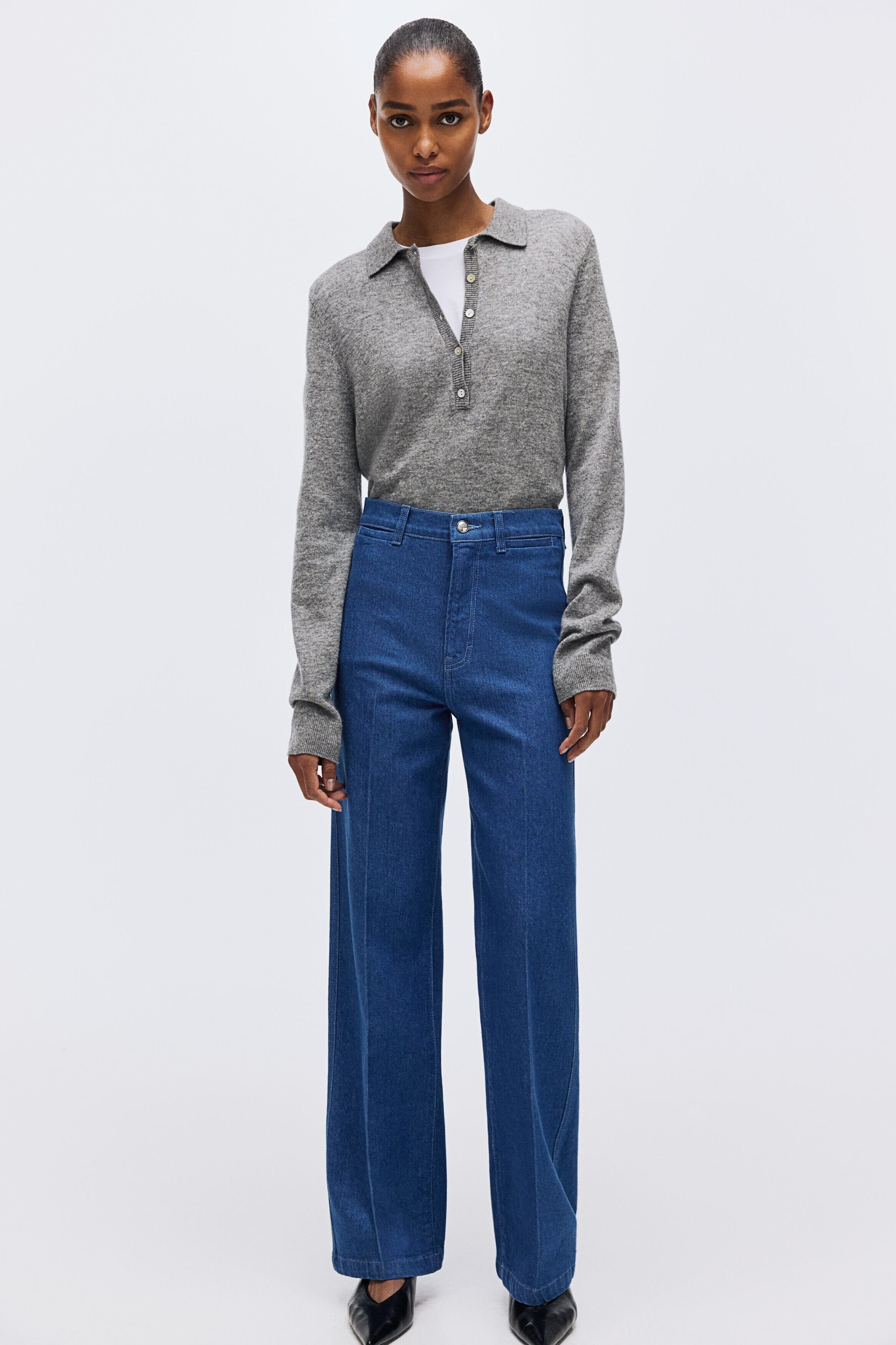 selected Denim blue