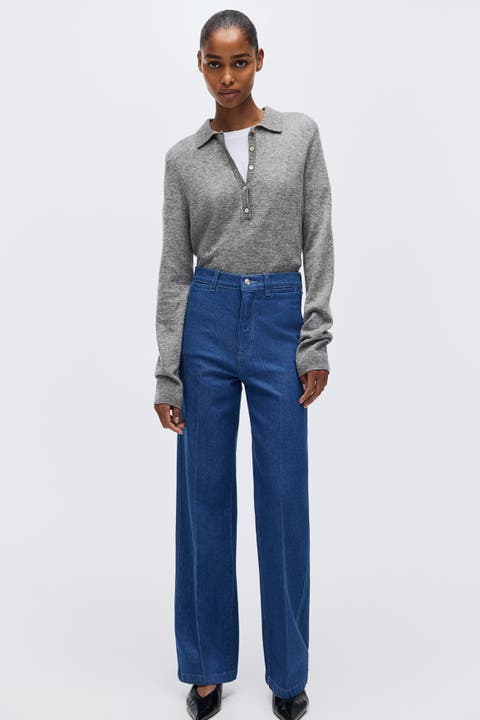 Straight High Jeans