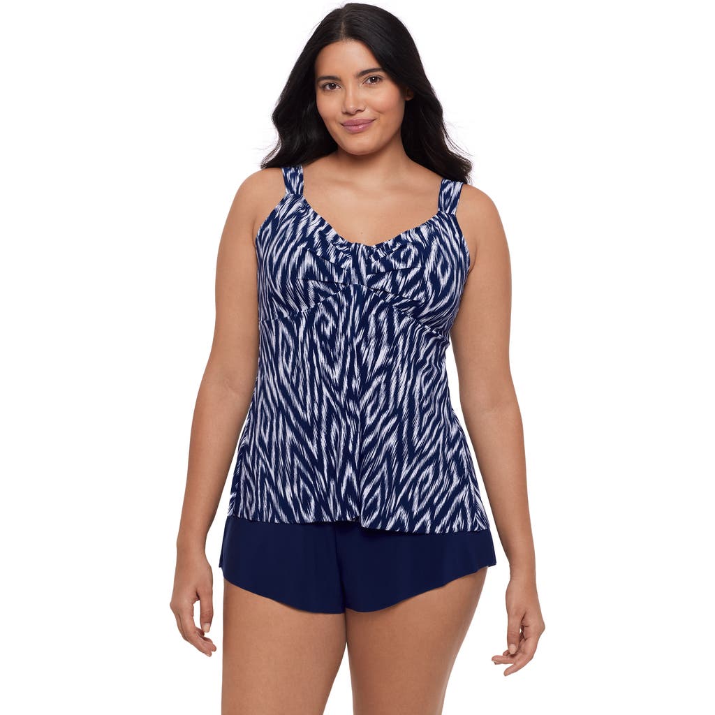 Trimshaper Lily V-neckline Tankini Swimsuit Top