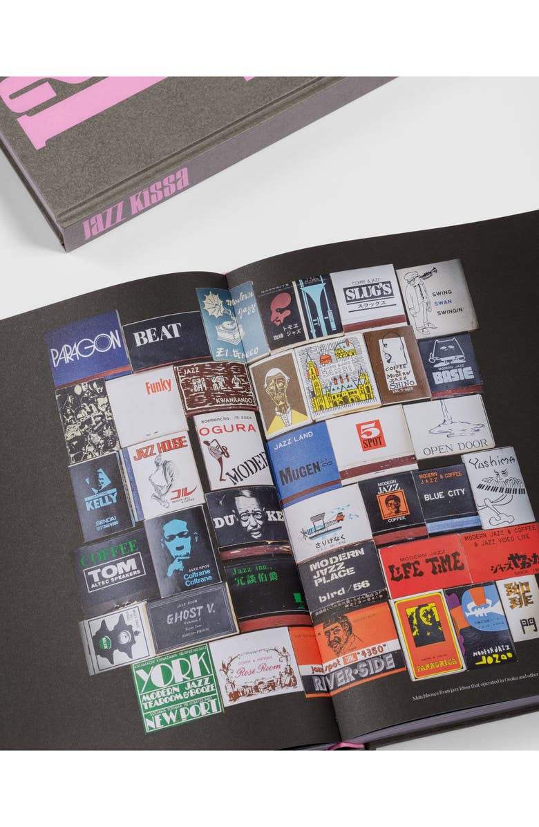 Fortela Jazz Kissa Coffee Shop Culture Book, Alternate, color, Pink