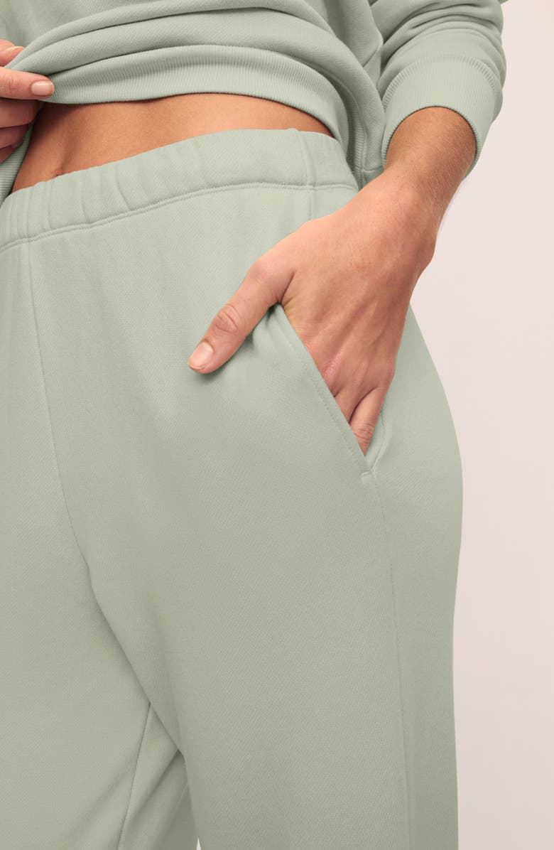 Eberjey French Terry Lounge Joggers, Alternate, color, Matcha