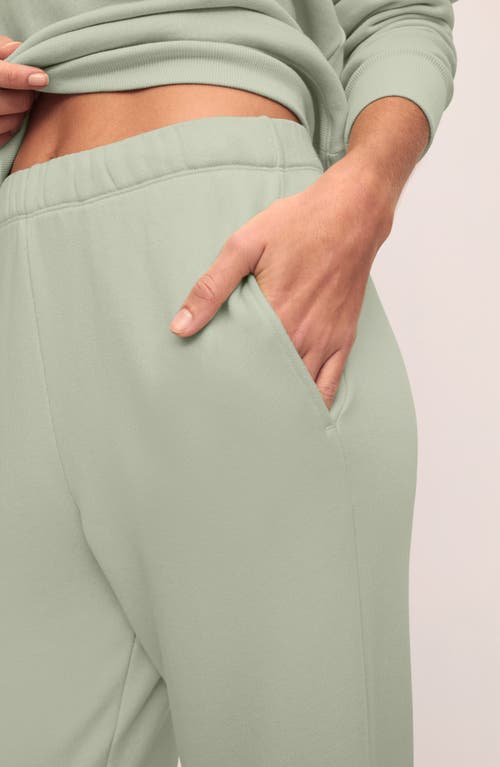 Eberjey French Terry Lounge Joggers In Matcha