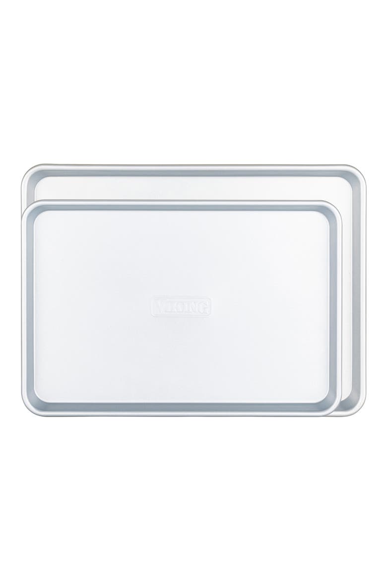 Set of 2 Nonstick Baking Sheets, Main, color, NO COLOR