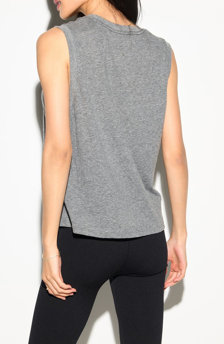Spiritual Gangster Pursuit Vibe Cotton Tank, Alternate, color, Heather Grey