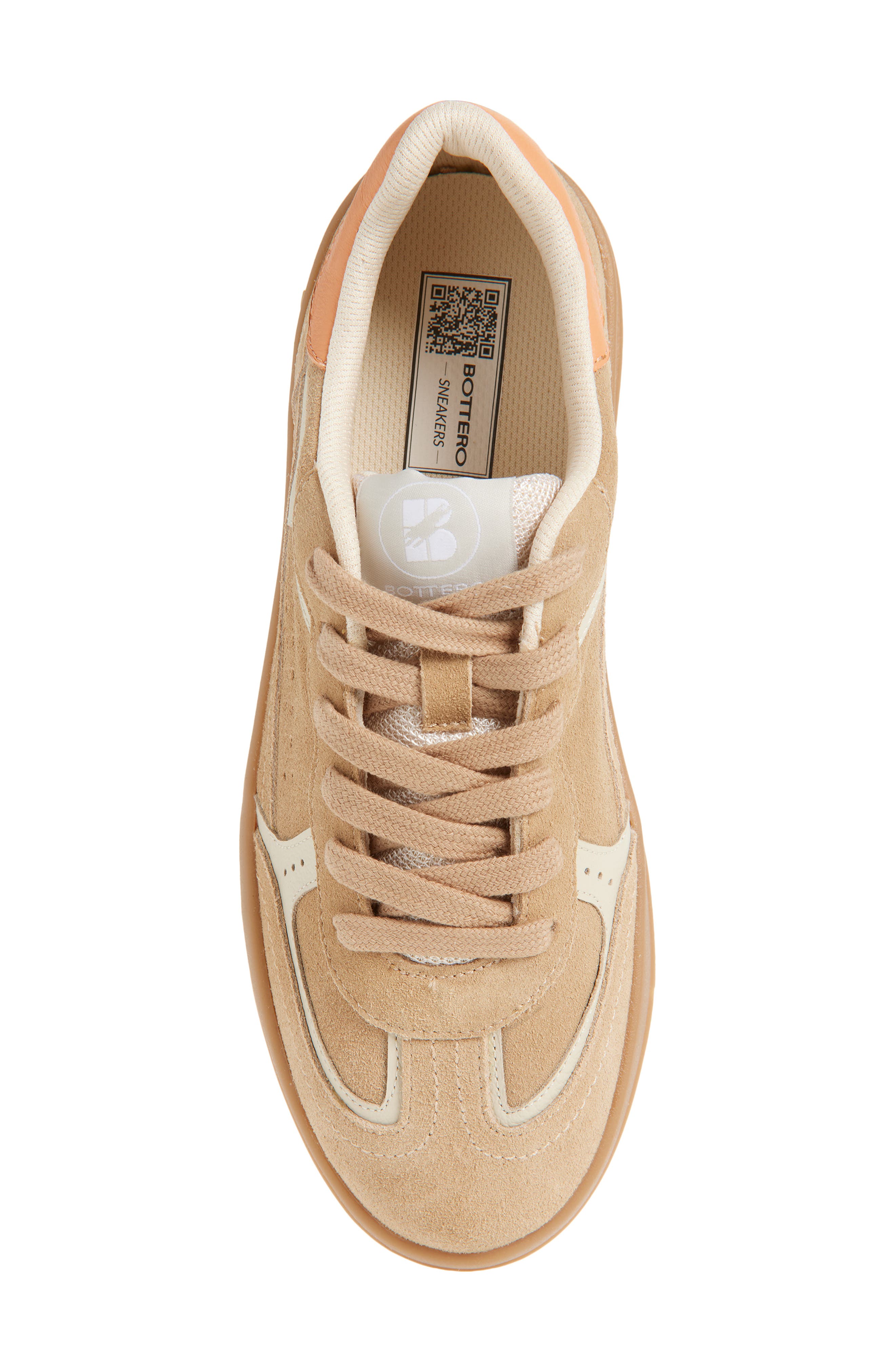 Bottero Botsmash Low Top Sneaker, Alternate, color, Beige