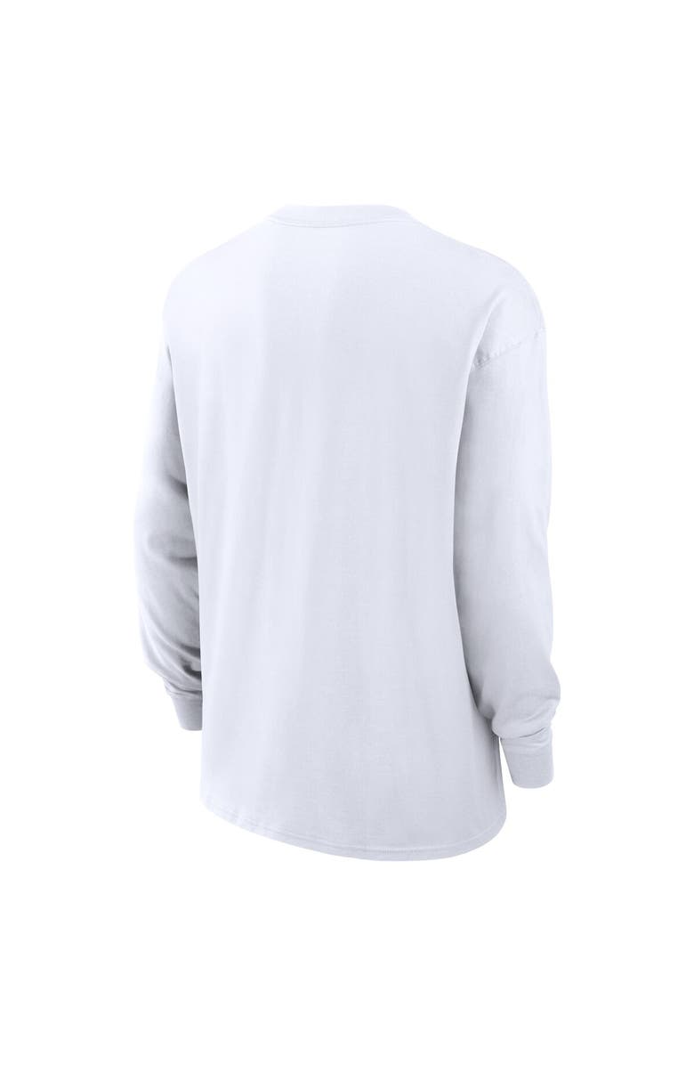 Jordan Brand Men's Jordan Brand White UCLA Bruins 2-Hit Statement Max90 Long Sleeve T-Shirt, Alternate, color, White