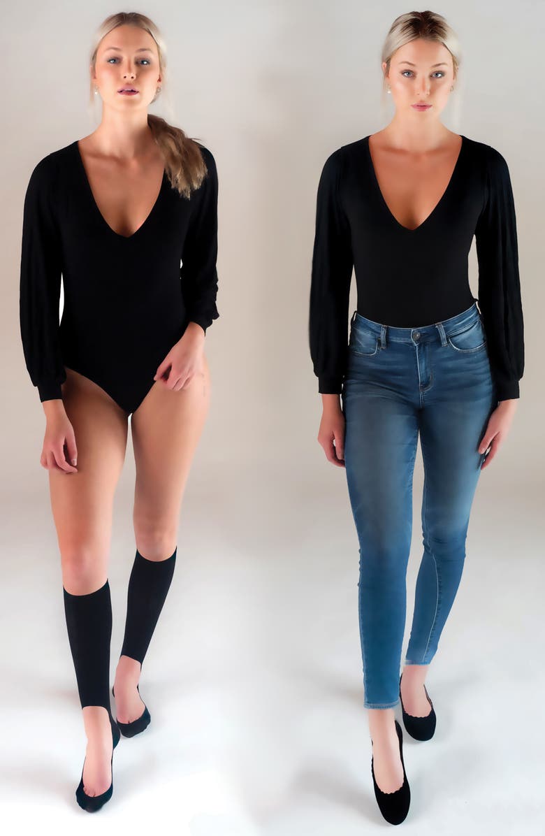 Keysocks Original 3-Pack Knee High No-Show Socks, Alternate, color, 