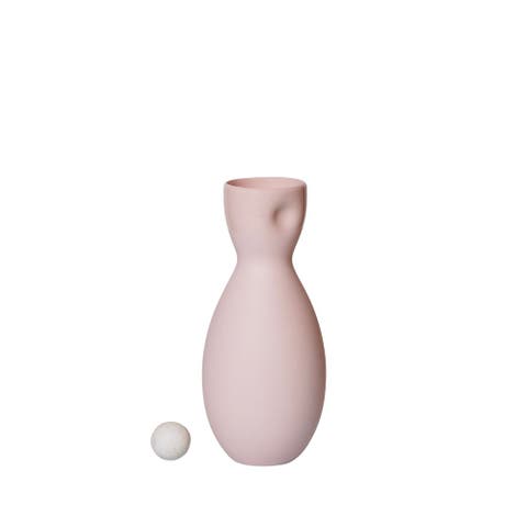 Unique Series Thumb Print Porcelain Vase