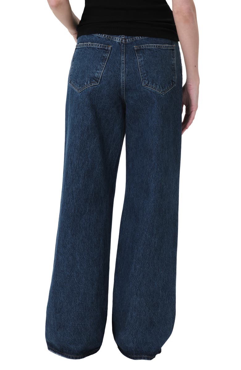 AGOLDE Dame High Waist Wide Leg Jeans, Alternate, color, 