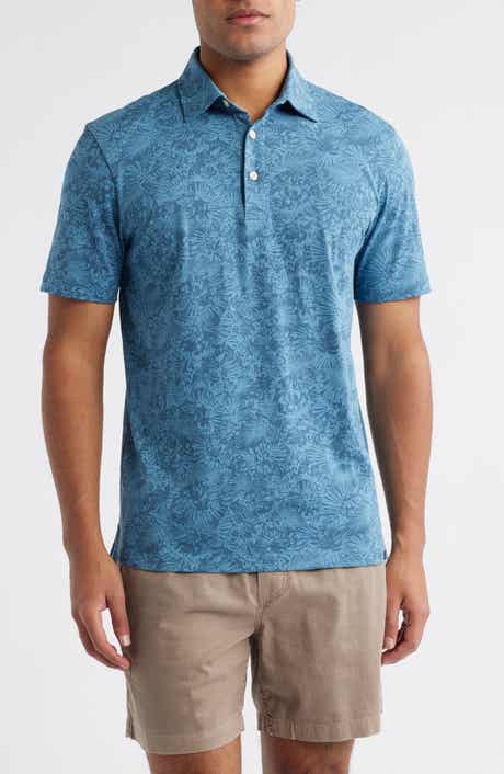 Faherty Retreat Floral Polo