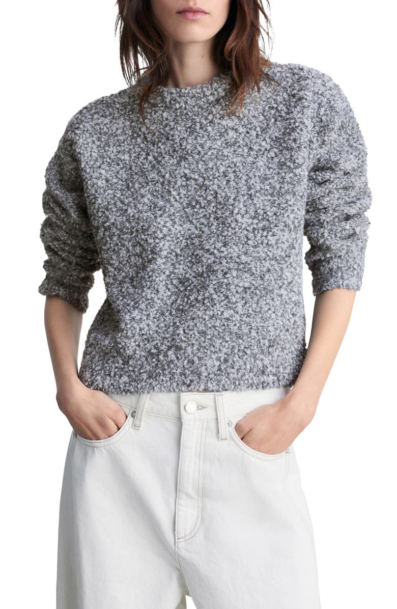 MANGO Bouclé Sweater, Main, color,