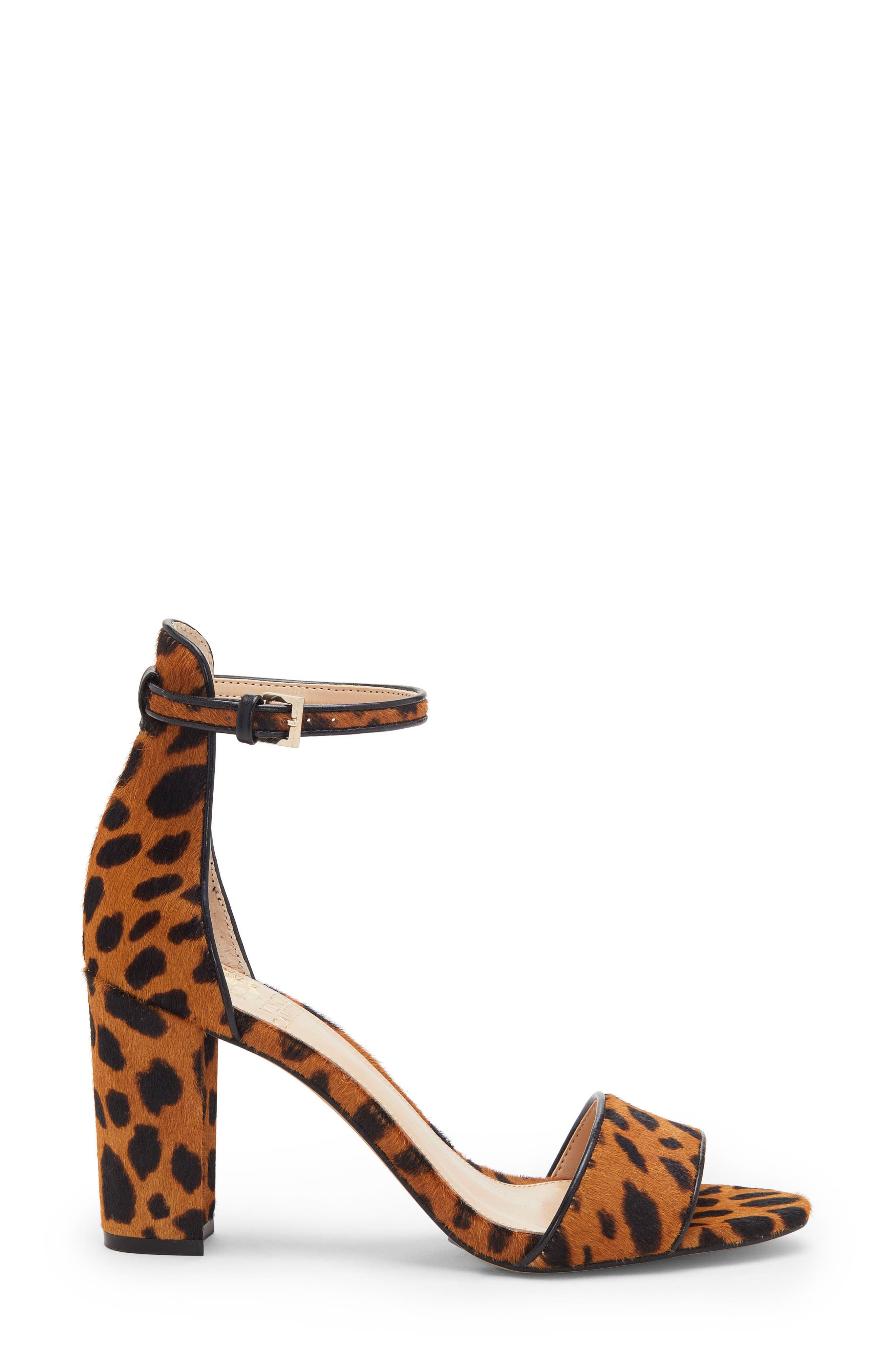 Corlina Ankle Strap Sandal (Nordstrom Exclusive), Alternate, color, BOLD NATURAL LEOPARD