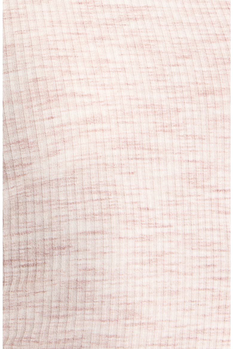 Reset Ruched Rib Tank, Alternate, color, PINK FAWN HEATHER