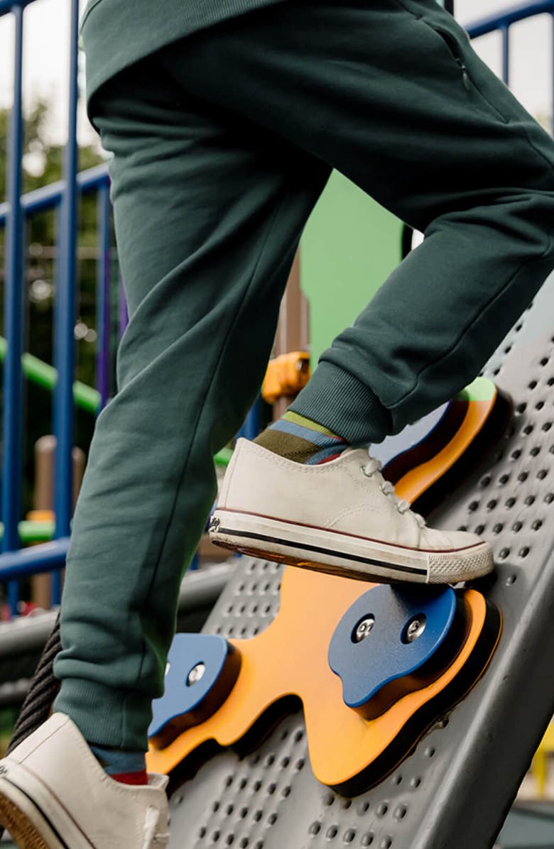 Mightly Organic Cotton Fleece Pocket Joggers, Alternate, color, Forest Green