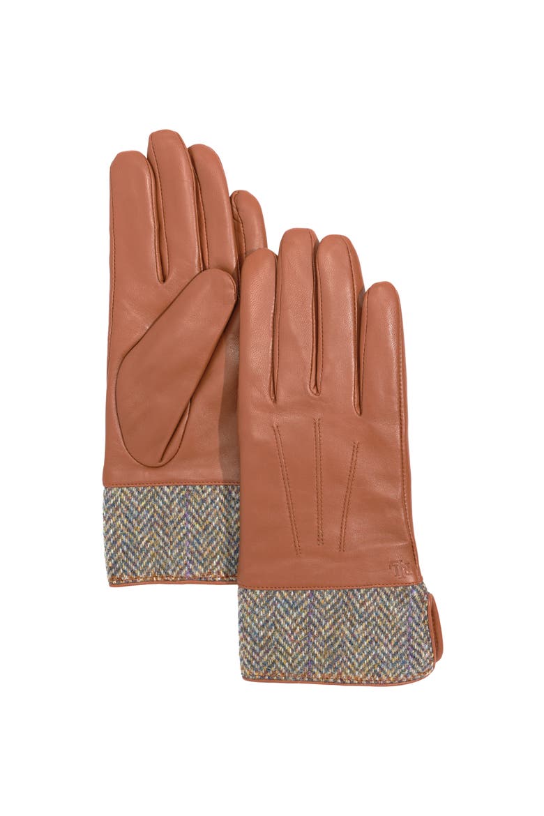 Menswear Hybrid Glove, Alternate, color, Cuoio
