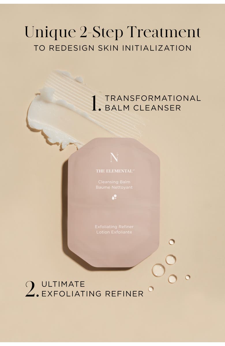 Noble Panacea The Elemental Cleansing Balm & Exfoliating Refiner, Alternate, color, White