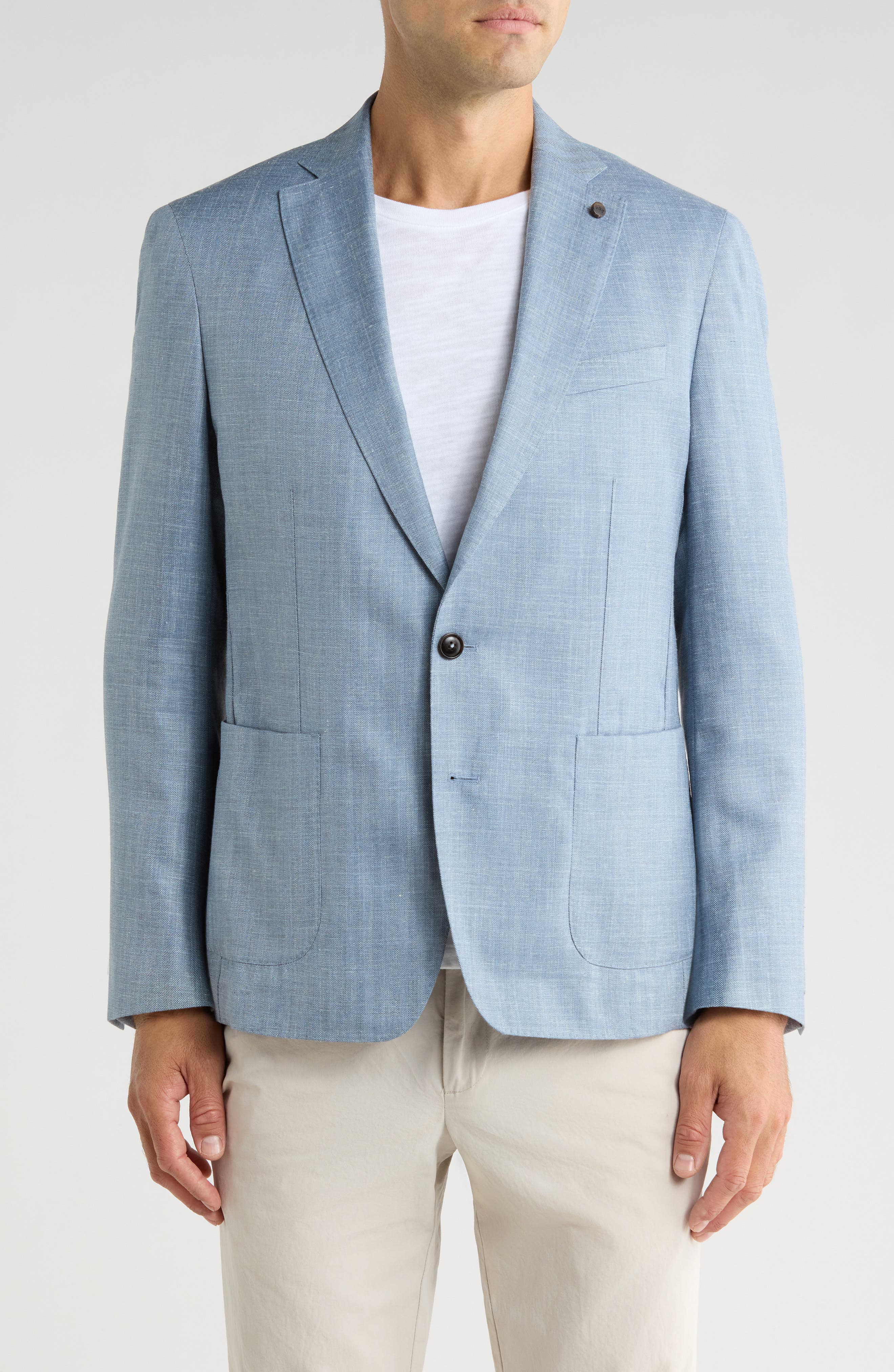 Peter Millar Gavin Herringbone Sport Coat