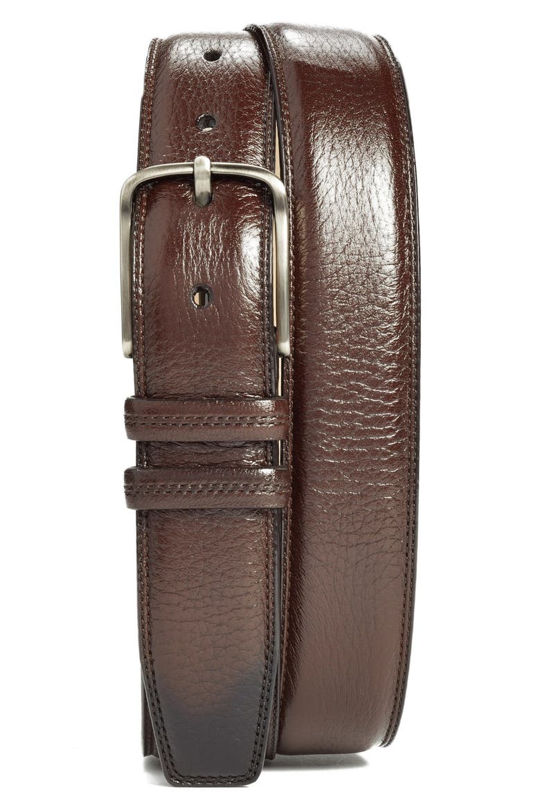 Deerskin Belt, Main, color, BROWN