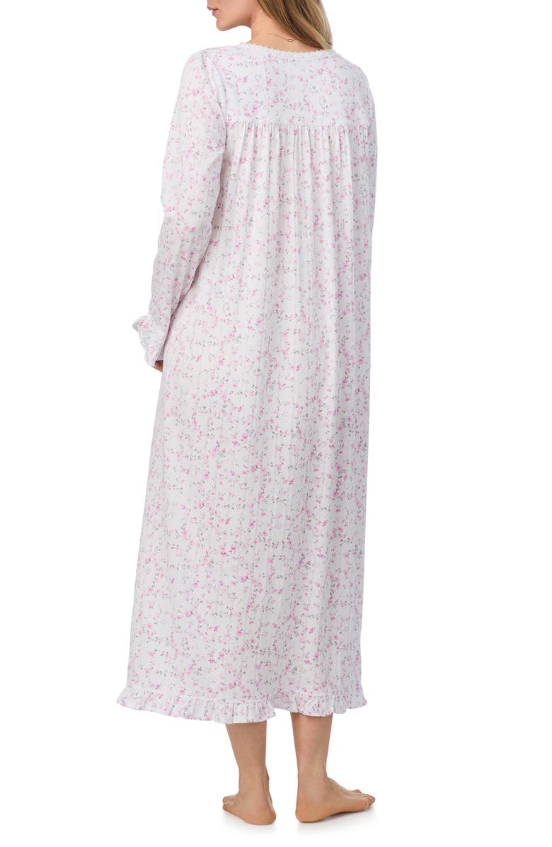 Eileen West Long Sleeve Ballet Nightgown, Alternate, color, Floral