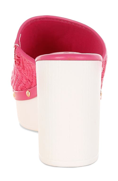 Rag & Co Marengo Platform Sandal In Pink