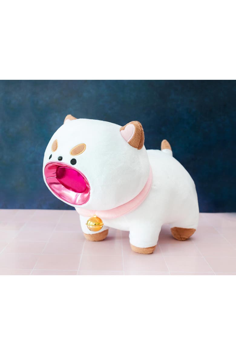 Bee and PuppyCat 16-Inch Collector Plush Toy | Laser Mouth PuppyCat, Alternate, color, White