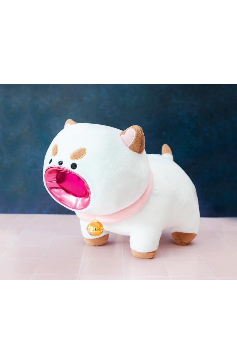 Toynk Bee and PuppyCat 16-Inch Collector Plush Toy | Laser Mouth PuppyCat, Alternate, color, White