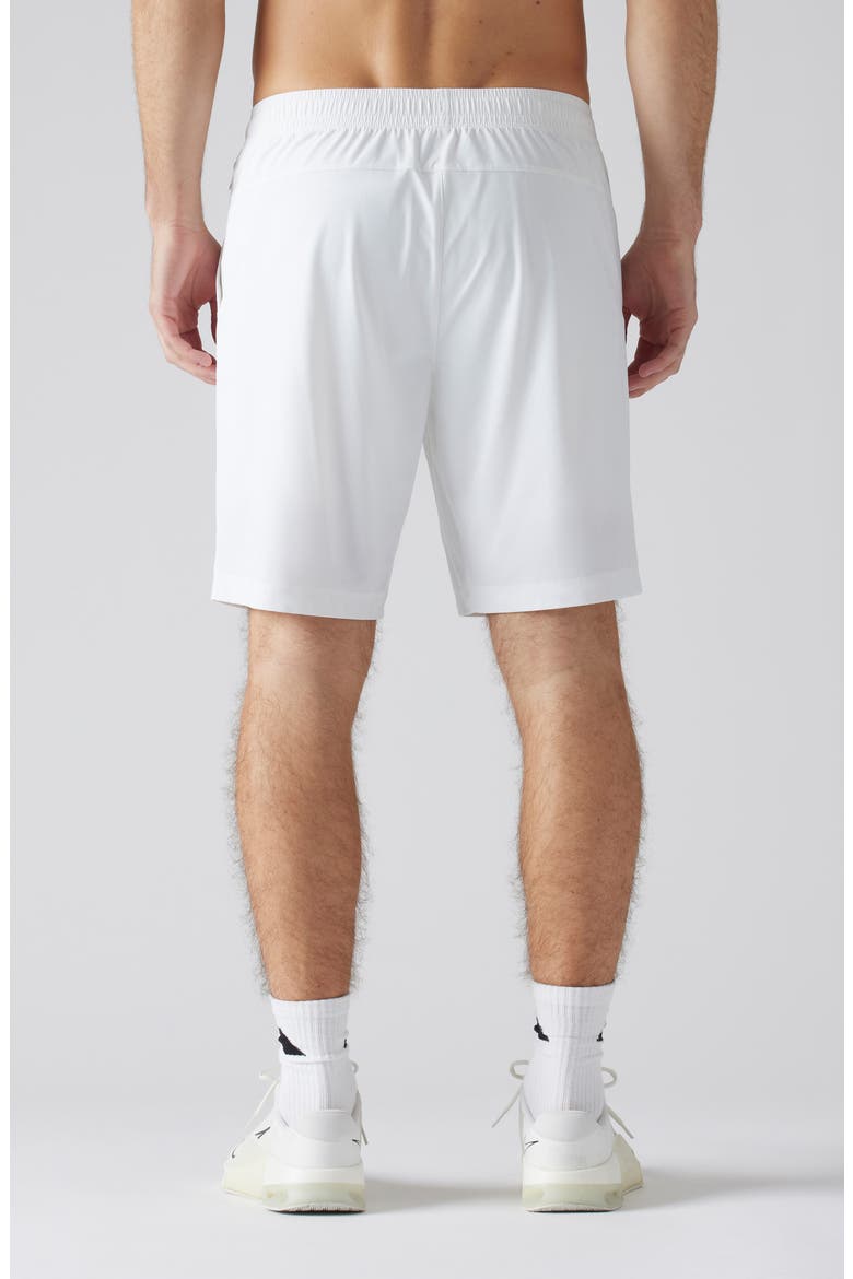 Pursuit 9-Inch Lined Shorts, Alternate, color, BRIGHT WHITE