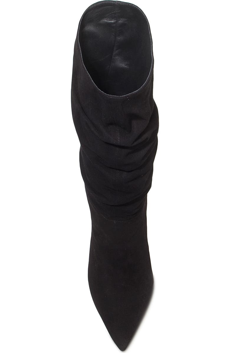 BLACK SUEDE STUDIO Slouch Bootie, Alternate, color,