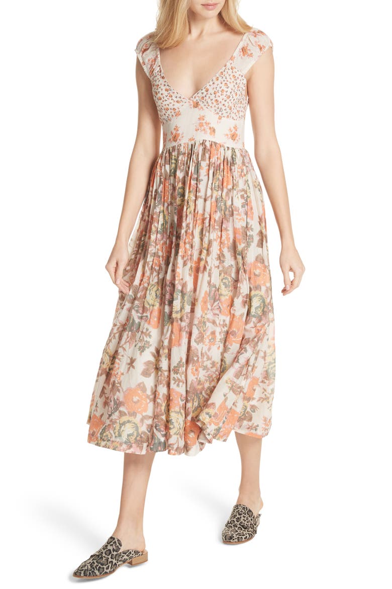 Love You Midi Dress, Alternate, color, IVORY