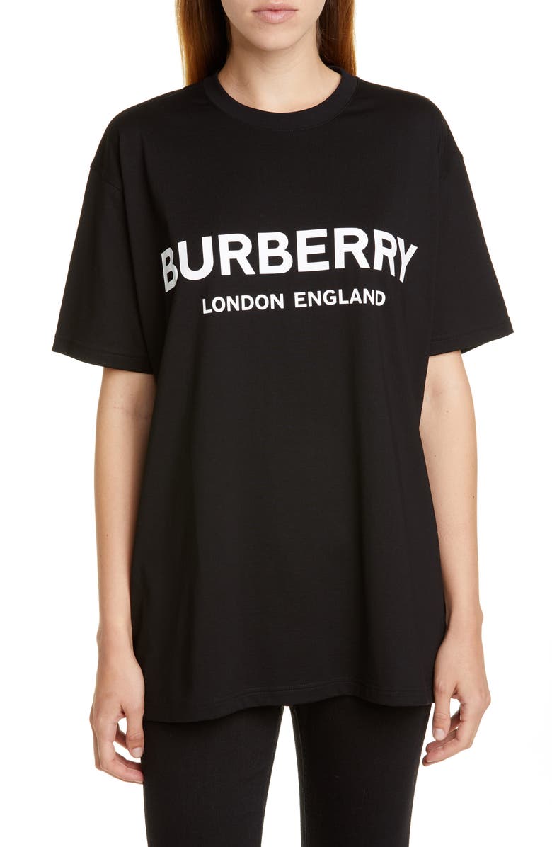 Burberry Carrick Kingdom Graphic Tee, Main, color, 