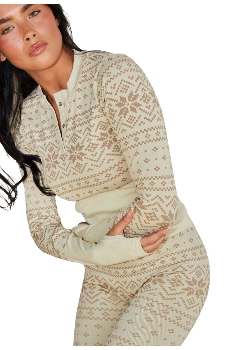 Vitality BaseLayer Henley Top, Main, color, Snowflake