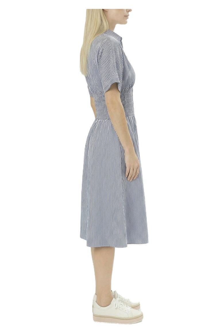 Trixie Dress, Alternate, color, Navy Light Blue Stripe