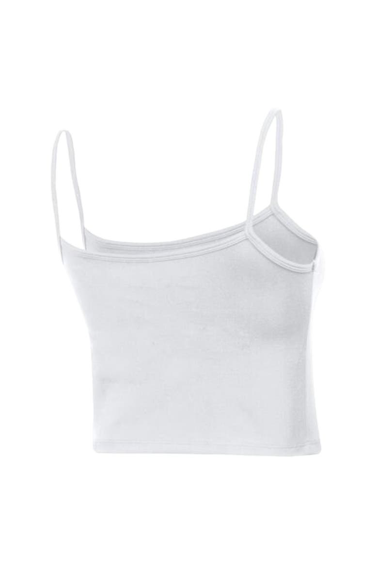 Women's Champion White New York Yankees America Scoop Tank Top, Alternate, color, White