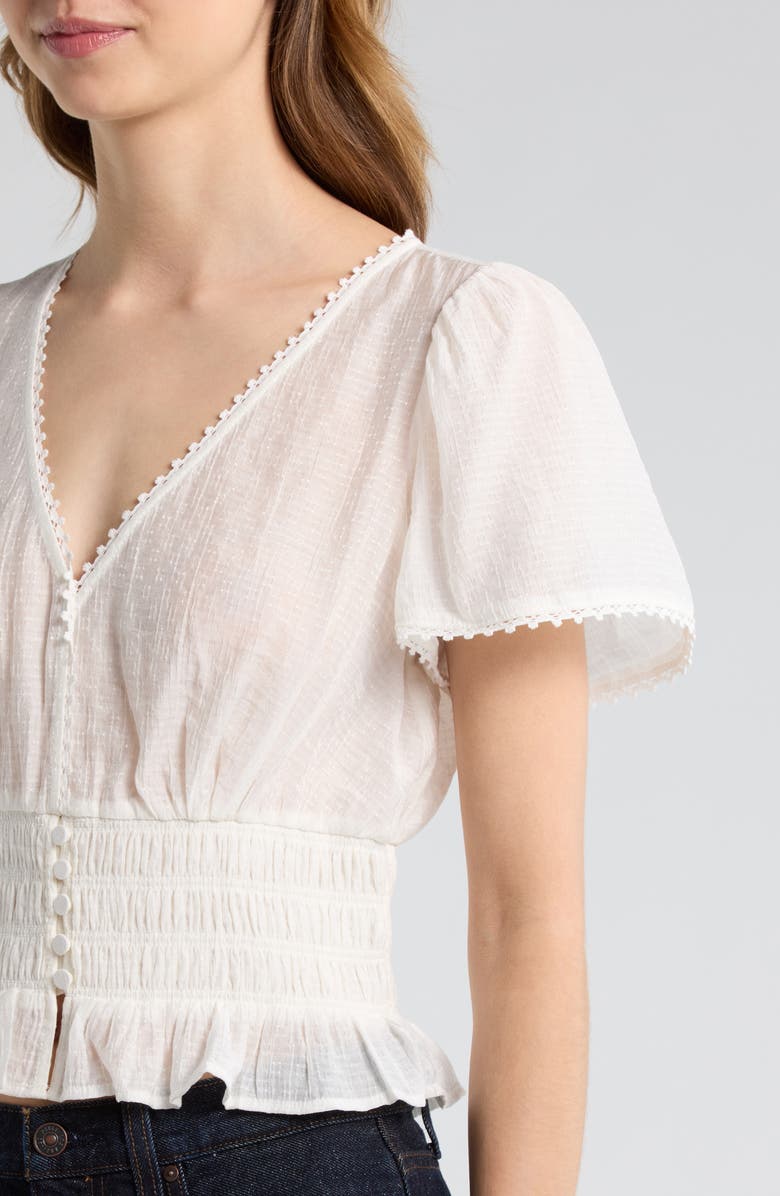 PAIGE Rive Top, Alternate, color, White