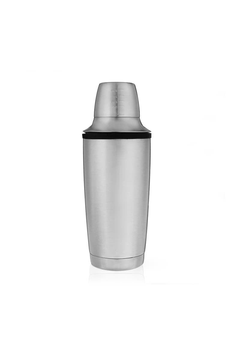 Alchemi Vacuum Insulated Cocktail Shaker in Stainless Steel, Main, color, Silver