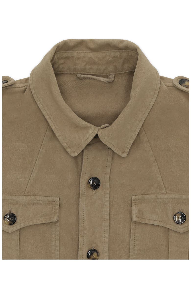 Sahariana Moleskin Jacket, Alternate, color, Light Brown